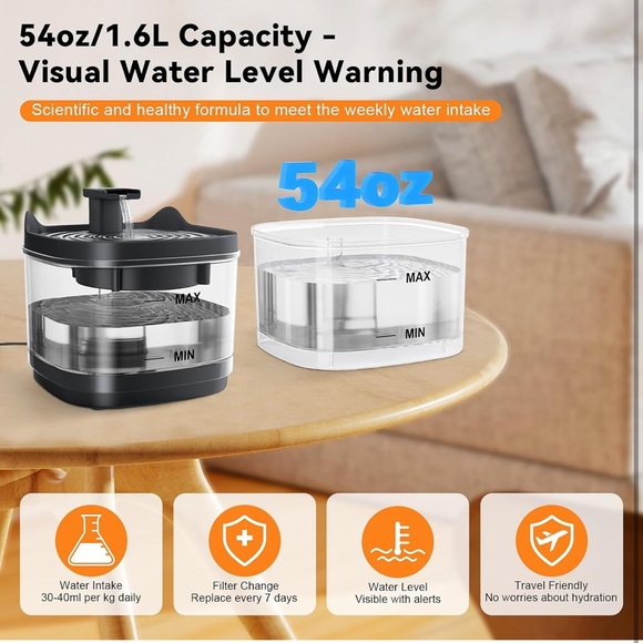 Pet water fountain - Picture 5 of 7